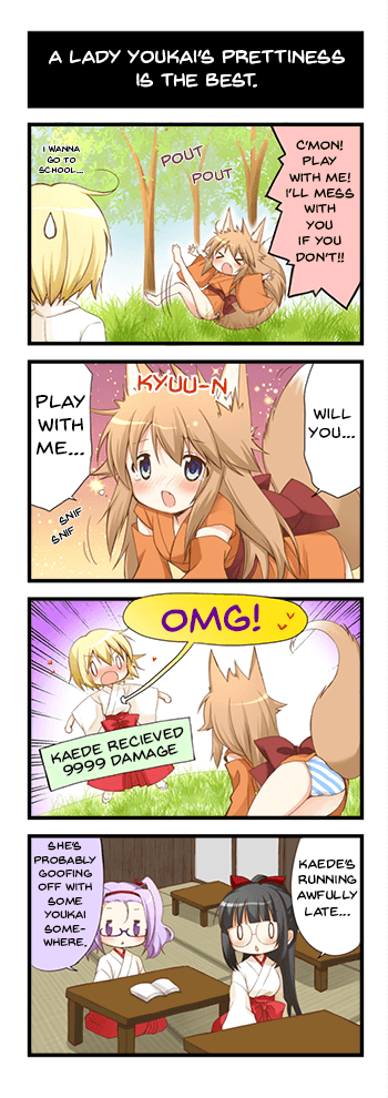 A lady youkai's prettiness is the best