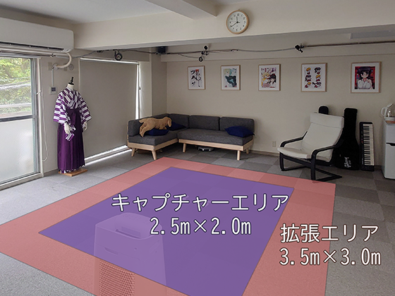 スタジオの写真