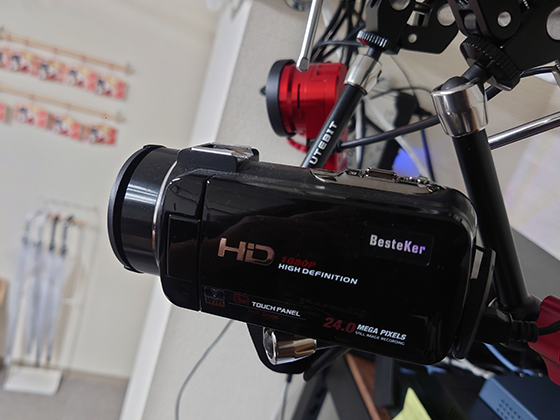 ビデオカメラの写真