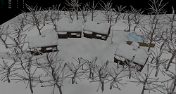 妖ノ山巫女学校の寮(外)